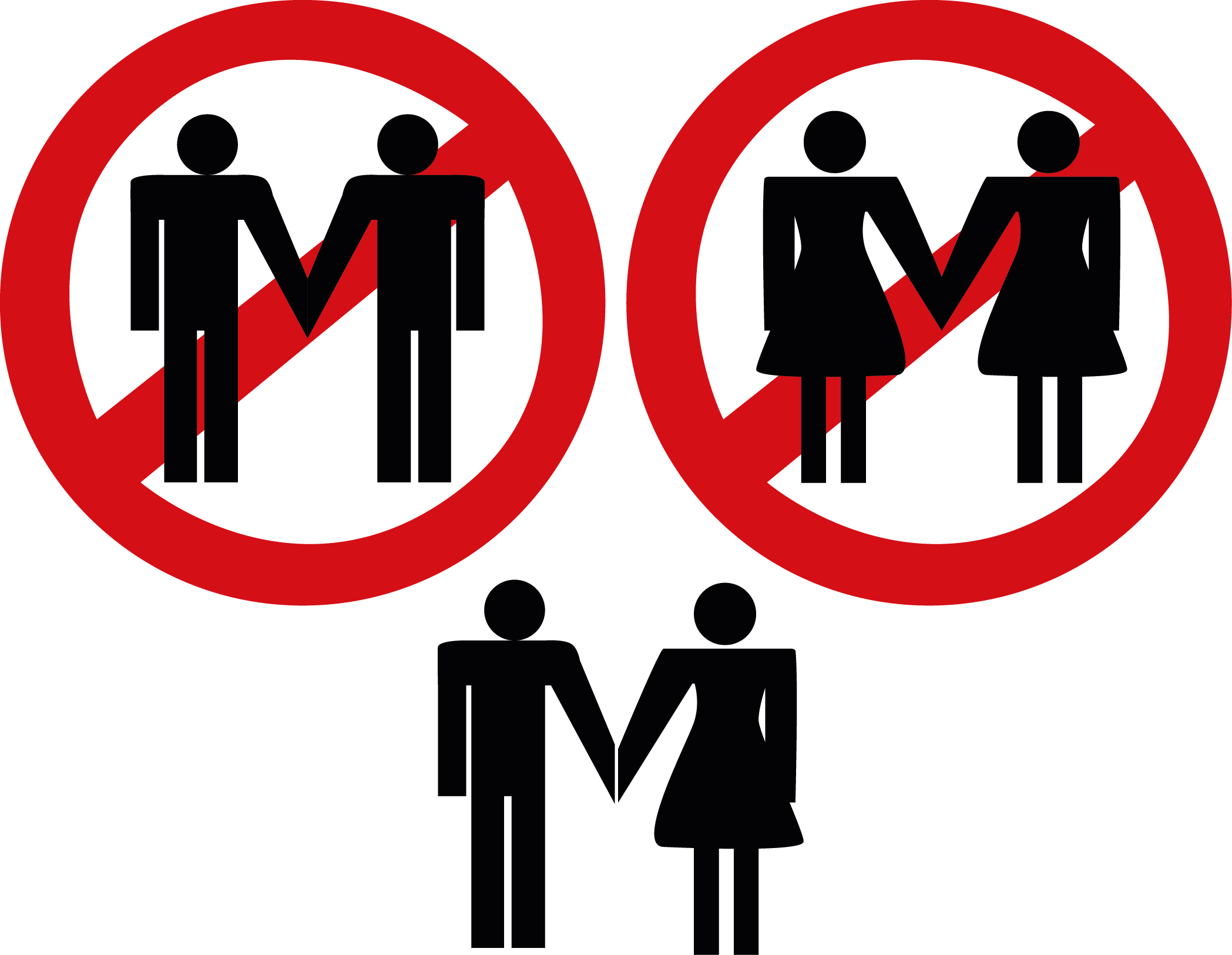 Дискриминация члена. Против однополых браков. Однополые браки запрещены. Нет однополым бракам.